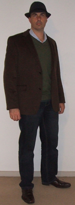 looking older in a hat