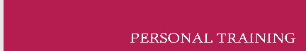 Personal Training